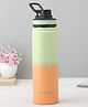 Servewell Thunder Pro Vacuum Stainless Bottle Orange & Light Green - 725 ml