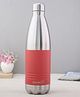 Servewell Indus Pro Vacuum Stainless Bottle Red & Silver - 1000ml