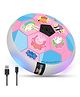 Wembley Toys Hover Football with Peppa Pig Print C-Type USB Rechargeable Battery Powered - Blue & Pink