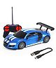 Wembley Toys Remote Controlled High Speed Mini 1:24 Scale Rechargeable Racing Cars - Blue & Black
