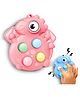 Wembly Toys Pop It Pro Push Puppet Toy Musical Fidget Game Pack Of 2 - Pink