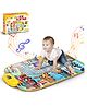 Wembley Toys Musical Play Mat with 8 Instrument Sounds & Vehicle Print - Multicolor