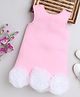 TINY MINY MEE Sleeveless Floral Applique Detailed Dress - Pink