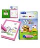 Wembley Toys Peppa Pig DIY Activity Set Reusable Water Magic Boards with Quick Dry Technology Includes Water Pen - Multicolor