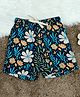 The Lion and the Fish Viscose Woven Floral Printed Shorts - Space Blue