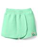 Little Kangaroos Cotton Woven Knee Length Skorts With Cactus Patch - Sea Green