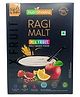 Pushkaraj Ragi Malt 100% natural , no artificial colors, no artificial flavour, no preservative  nutrishastra Mix fruit Malt based Food combo -(3-pack, 250g Each)