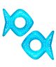 Adore Luscious Water Filled EVA Teethers- Blue Fish -2 pack