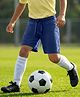 Pine Active Ultra Light Woven  Above Knee Length Solid Color Performance Shorts - Navy Blue
