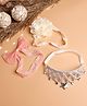 Jewelz Set Of 3 Bow & Floral Applique Detailed Headbands - Multi Colour