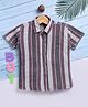 TOONYPORT Cotton Half Sleeves Striped Shirt - Multi Colour