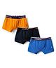 Pine Kids Cotton Elastane Knit Solid Trunk Pack of 3 Color May Vary