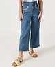 One Friday 100% Cotton Hearts Embroidered Jeans - Blue