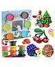 Bunie Colorful Clay & Dough Toy Set for Art & Craft  Pack of Pack of 6 - Multicolor