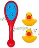 Bunie Shaking Rattle with 2 Squeeze Duck for Kids - Random Color