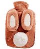 Bunie Cartoon Design Hot Water Bag with Soft Cover - 1000 ml (Brown)