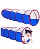 Bunie Foldable 6 Feet Long Tunnel Tent for Kids  Pack of 1 Multicolor