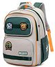 FLAZE Dinosaur Theme Bagpack for Kids Stylish Durable Water Resistant Backpack - School Bag, College Bag, Office Bagpack, Travel Backpack- Pack of 1 Multicolor - 16 Inch