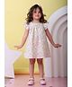 Beebay Cotton Cap Sleeves Floral Printed Dress - Multi Colour