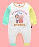 The Peppy Tend 100% Cotton Family Theme Full Sleeves Dadu Dadis Little Treasure Text Printed Romper - Multi Colour