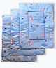 Oranges and Lemons Reusable Diaper changing mats- Set of 3 - Blue - Sea World