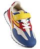 Pine Kids Velcro Closure Sneaker - Blue & Yellow