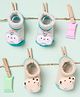 Kicks & Crawl Pack Of 2 Bird & Beaver Applique Detailed 3D Socks - Multi Colour