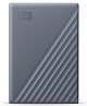 Western Digital 2TB My Passport Portable Hard Drive, Works with USB-C and USB-A, Windows PC, Mac, Chromebook, Gaming Consoles, and Mobile Devices, Backup Software and Password Protection - WDBRMD0020BGY-WESN