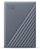 Western Digital My Passport 5TB Grey- Portable Hard Drive, Works with USB-C