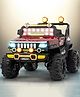 Baybee Thunderbug 4x4 Battery Operated Jeep for Kids | Ride on Toy Baby Car with Bluetooth, USB, LED Light & Music | Rechargeable Big Battery Car | Electric Jeep for Kids (Red)