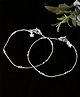 VALLEY OF JEWELLERY - Set of 2 Silver Plated Elegent Anklet- Silver