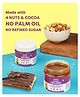 Troovy Healthy Chocolate Spread | Tasty and High Protein Spread with Hazelnut | No Palm Oil, No Preservatives | Enriched with Omega-3 | Made with Almonds, Peanuts, Hazelnuts and Cashews - 250 g