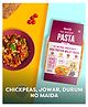 Troovy All Natural High Protein Millet Fusilli Pasta | No Maida | Rich in Iron, Vitamin B12, Folic Acid | No Preservatives, Or Palm Oil | Durum Wheat, Chana Dal, Brown Rice & Jowar | 400g