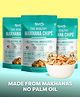 Troovy Healthy Makhana Chips | Tasty & High Protein Snacks | No Palm Oil, Cholesterol or Trans Fats, No Junk & Chemicals | Made with Real Makhana | Cheese & Herb Flavoured | 3 packs X 60 g