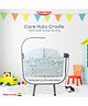 TinyTyke Care Automatic Cradle | Modern Electric Swing | Baby Friendly Square Hammock | Mosquito Net | Mattress | With Warranty | Grey