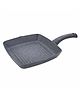 Wonderchef Granite Non-Stick 24cm Grill Pan-1.8L-Grey