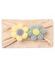 Bembika Floral Applique Detailed Headband - Peach
