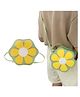 Bembika Free Size Flower Detailed Sling Bag- Light Green