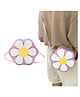 Bembika Free Size Flower Detailed Sling Bag- Light Purple