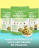 Troovy Healthy Pudina Protein Puffs | Tasty and High Protein Snacks | No Palm Oil, Cholesterol or Trans Fats, No Junk & Chemicals | Made with Six Millets and Grains | Pudina Flavored | 3 X 80 g