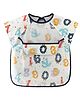 Tony Stark Sleeved Waterproof Baby Bib with Pocket | Lightweight EVA Toddler Bib for 6 to 24 Months (Math Magician)