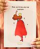 Oye Happy Supermom Cape Card