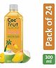 Coco Frut Mango Fruit Drink with Nata De Coco Chunks | Sip N Chew Delight - 300ml (Pack of 24)