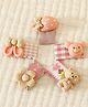 Babyhug Free Size Hair Clips Pack Of 5 - Multi Colour