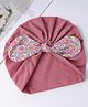 Bonfino Headbands with Bow Applique Free Size - Rose Gold