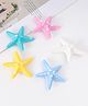 Babyhug Hair Pins and Clips With Star Design Pack Of 5 - Pink & Blue