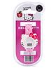 Hello Kitty Free Size Digital Watch With LED Lights - White & Pink