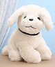 Toytales Sitting Dog Soft Toy White - Height 25 cm