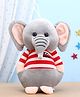 TOYTALES JT Elephant Soft Toy - Height 20 cm(Color & Print & Design May Vary)