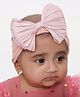 Arendelle Bow Applique Detailed Headband - Rose Pink